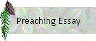 Preaching Essay