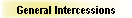 General Intercessions